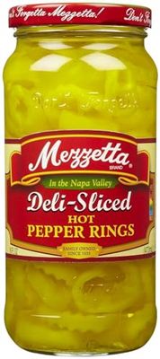 Mezzetta: Deli-Sliced Hot Pepper Rings 16 Oz (Pack of 2)