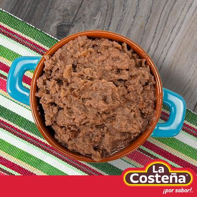 La Costea Refried Black Beans 20.5 oz (6-Pack)
