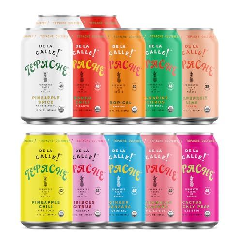 De La Calle Tepache - Naturally Fermented Pineapple Beverage - 144.00 Fl Oz
