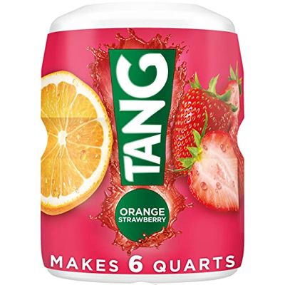 Tang Orange Strawberry Powdered Drink Mix (18 oz Canister)