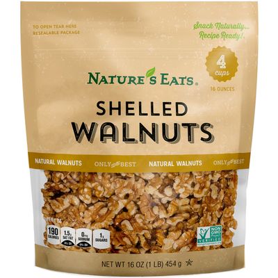Nature&#39;s Eats Walnuts, 16 Ounce