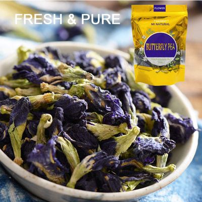 Butterfly Pea Flower Tea, Pure Natural Butterfly Pea Tea,50g(1.76 Oz.) Premium Dried Butterfly Pea Flower, No Flavoring & No Additives & Caffeine Free.