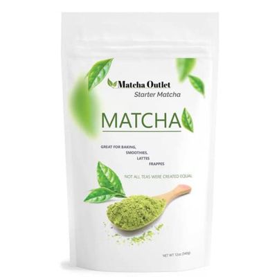 Matcha Outlet Matcha Green Tea Powder - Starter Green Tea Culinary Grade Matcha - Made (12oz)