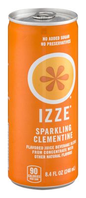 Izze Sparkling Juice, Clementine, 8.4 oz
