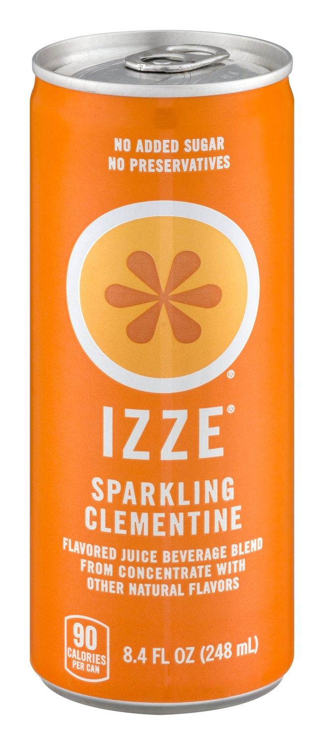 Izze Sparkling Juice, Clementine, 8.4 oz