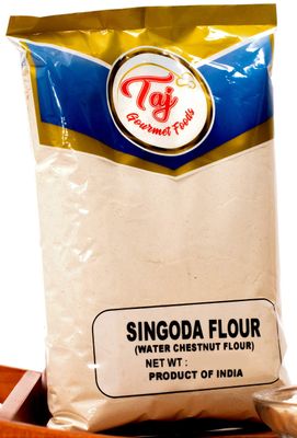 TAJ Premium Singoda Flour, Water Chestnut Flour, 4-Pounds