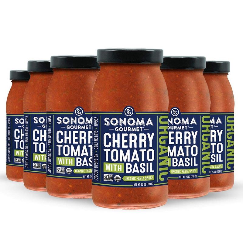 Sonoma Gourmet Sauce Psta Chry Tom Bsil