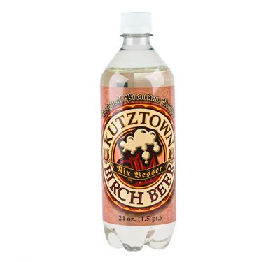 AmishTastes Kutztown Nix Besser White Birch Beer, Favorite Amish Drink, 24 Oz. Bottles (Pack of 4)