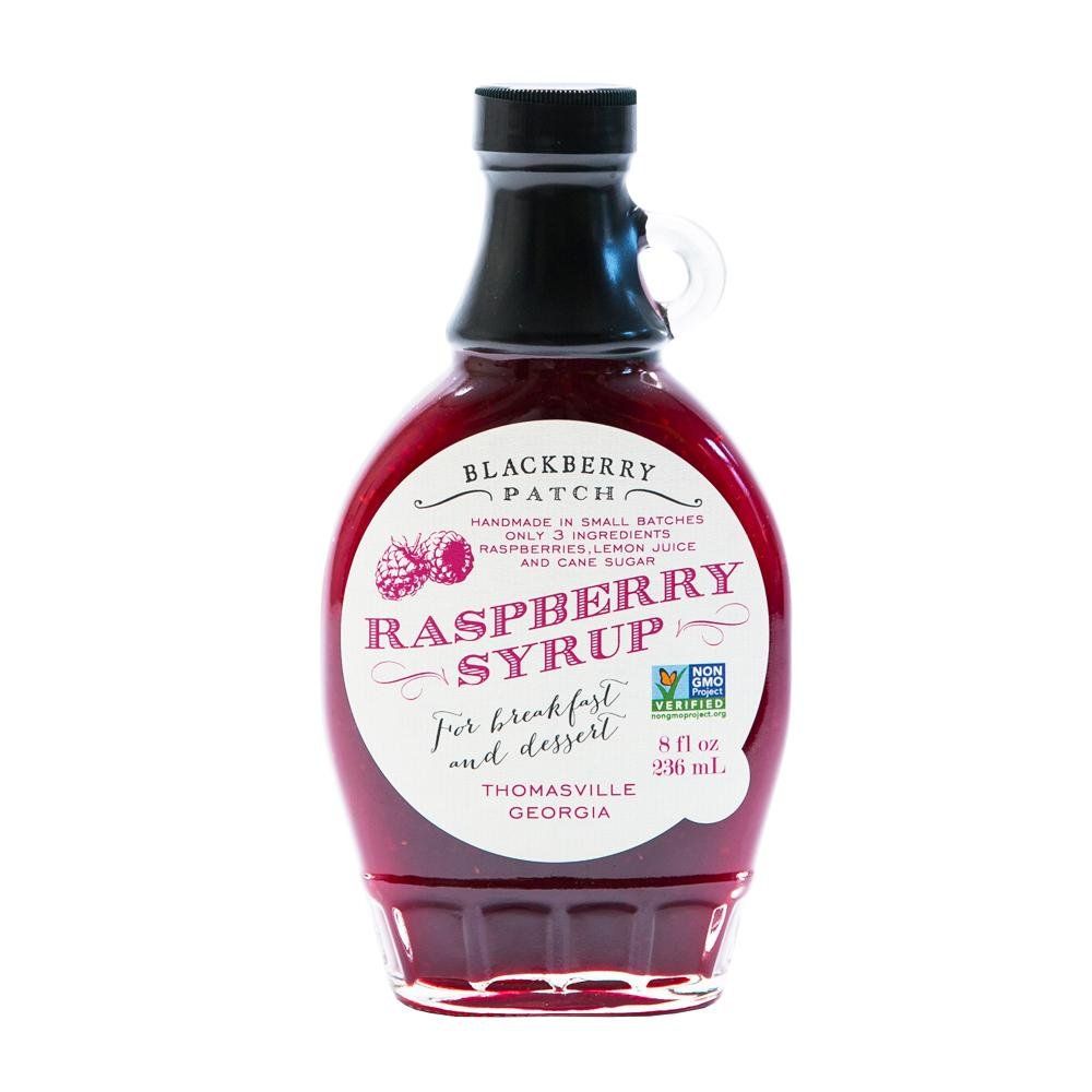 BLACKBERRY PATCH Raspberry Syrup, 8 OZ