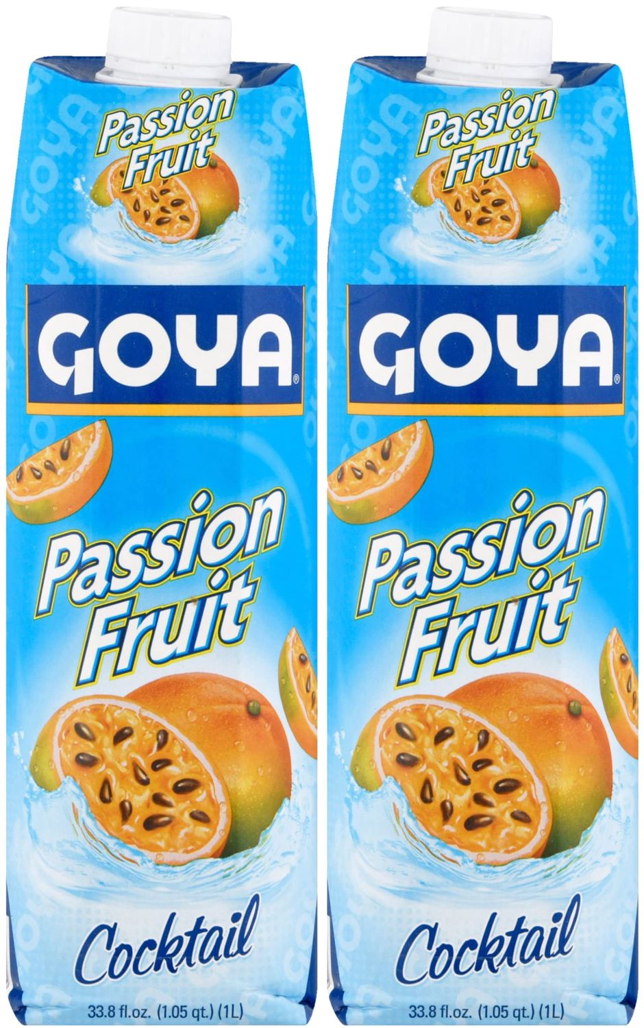Goya - Passion Fruit Cocktail 33.8 oz (Pack of 2)