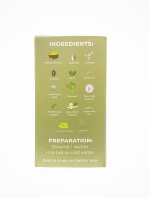 Luxe Slim Matcha Latt with Stem Cell Extract, 21g x 10 Sachets