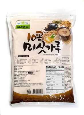 Minecook Mixed Roasted Misugaru 10 Grain Powder, 2.2 Pound Substitute Meal Replacement Powder