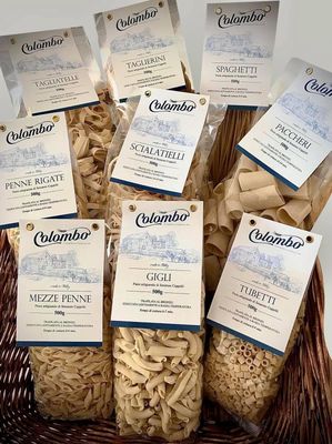 Pasta Mezze Maniche- Premium Organic Italian Pasta Senatore Cappelli from Italy - Handcrafted, Family Owned Gourmet Pasta Brand - Durum Wheat Semolina Pasta 17.6oz / 500g - Pack of 8