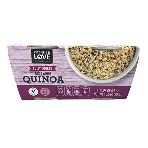 Quinoa Quick Cups (Fully Cooked Red &amp; White Quinoa 12-Cups)