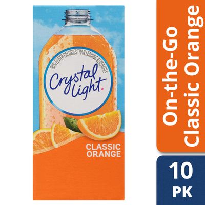 Crystal Light Classic Orange Drink Mix (10 On-the-Go Packets)