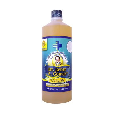 Alecos Tintura Infusion de Yerbas del Dr. Javier A. Gmez Natural frasco 1 Lt (33.80 fl oz)