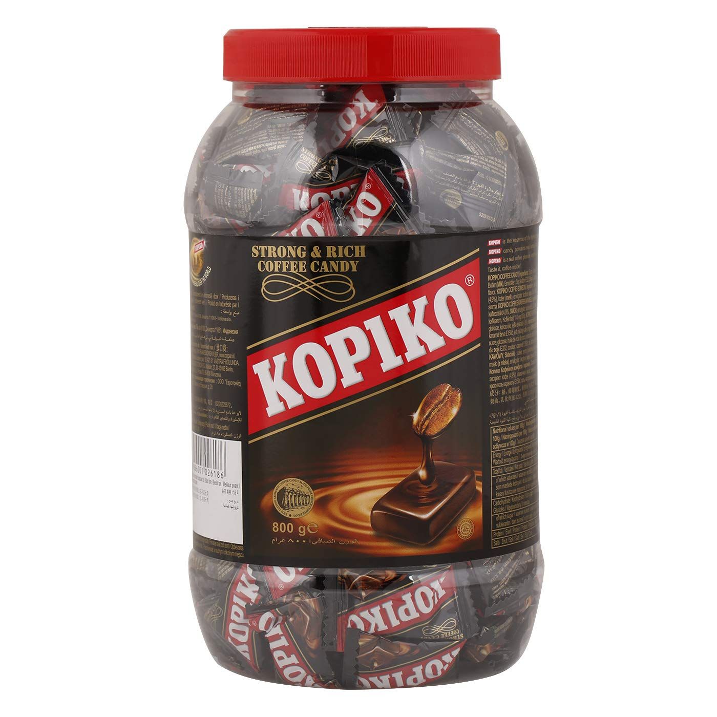 Kopiko Coffee Candy (800 gr) - Pocket Coffee Candies Made of Indonesia Coffee Beans Contains Real Coffee Extract for Better Taste - Worlds Best Coffee Candy (Original Version)