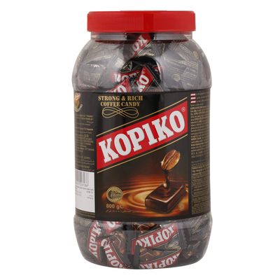 Kopiko Coffee Candy (800 gr) - Pocket Coffee Candies Made of Indonesia Coffee Beans Contains Real Coffee Extract for Better Taste - Worlds Best Coffee Candy (Original Version)