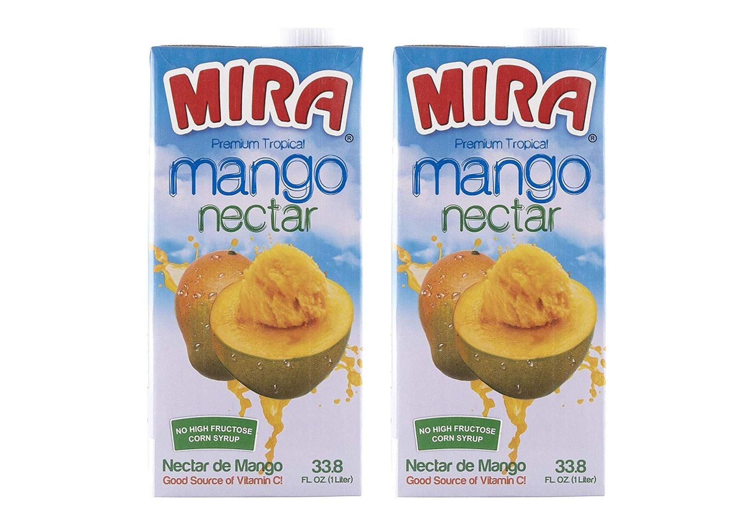 Mira Premium Tropical Fruit Juice Nectar 2 Packs (Mango)