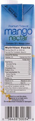 Mira Premium Tropical Fruit Juice Nectar 2 Packs (Mango)