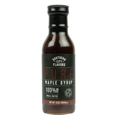 SOUTHERN CITY FLAVORS Real Maple Syrup, 12 OZ