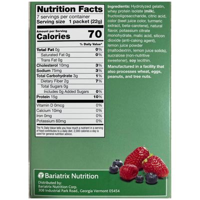 Proti Fit Berry Blast Drink Mix IDEAL PROTEIN COMPATIBLE