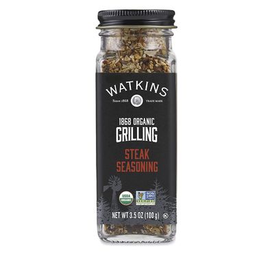 Watkins 1868 Organic Grilling Steak Seasoning, 3.5oz (Pack of 1)