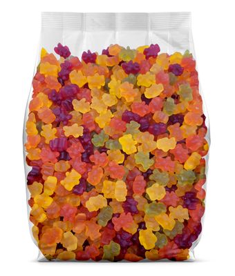 Black Forest Gummy Bears Candy - 5lb Gummy Bears Bulk Candy - Classic Fruit flavored Gummies Candy - Bulk Gummy Bears 5 Pound Bag