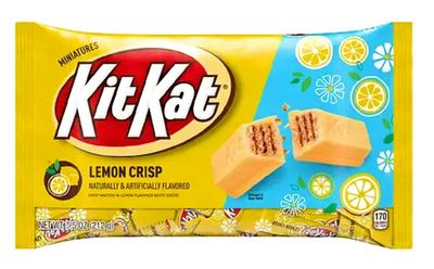 Hershey (1 bag) Easter KitKat Miniatures Lemon Crisp Candy - Crisp Waffers in Lemon Flavored Creme - 7.5 oz / 212 g
