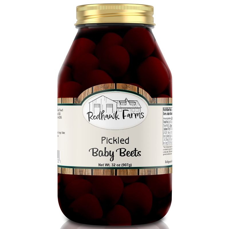 Redhawk Farms Pickled Baby Beets - Made in Amish Country - All Natural