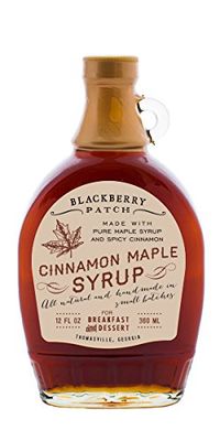 BLACKBERRY PATCH Cinnamon Maple Syrup, 12 FZ