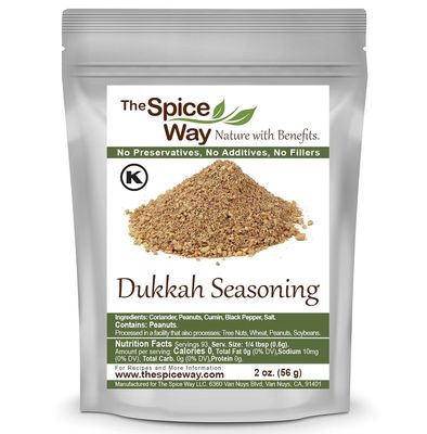 The Spice Way Dukkah Spice Blend Resealable Bag 2 Oz