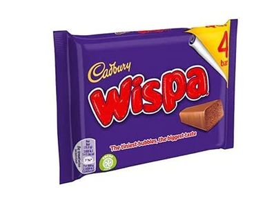 Cadbury Wispa 4 Bars (Pack of 11, Total 44 Bars)