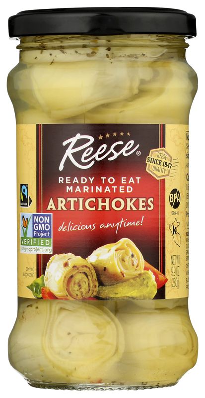 Reese Ready To Eat Marinated Cocktail Artichokes,, 9.9 Oz (2)