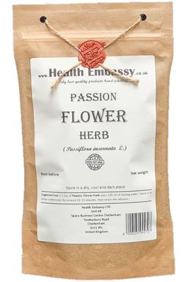 Health Embassy Passion Flower Herb (Passiflora incarnata) Loose Herbal Tea (50g)