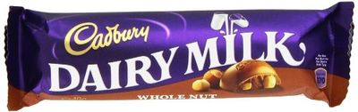 Cadbury Whole Nut, 1.73-Ounce Bars (Pack of 12)