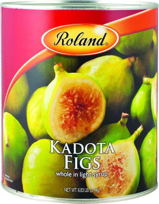 Roland Foods Kadota Figs in Light Syrup, Specialty Imported Food, 6.83-Pound Can