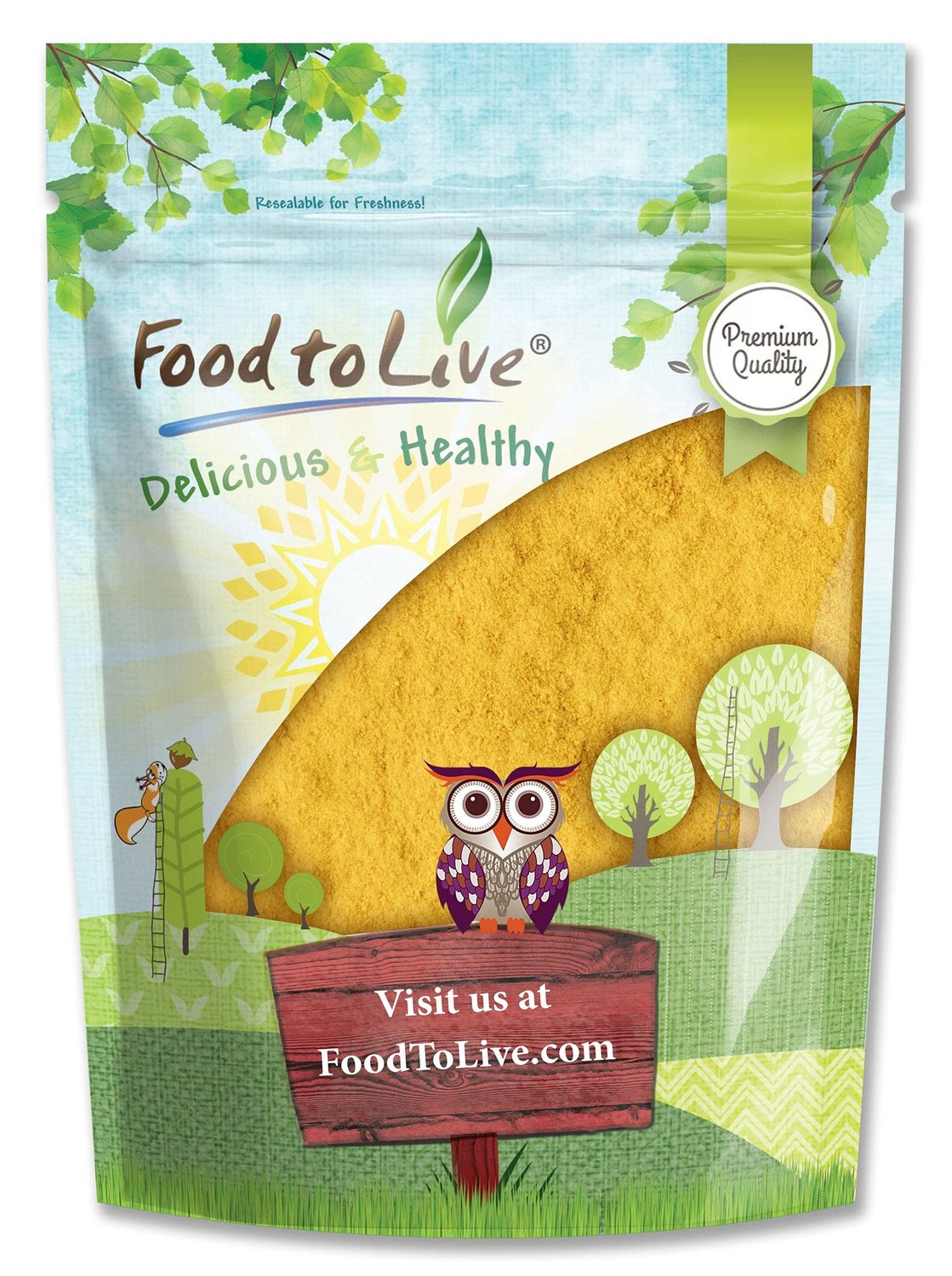 Food to Live Mango Powder, 12 Ounces - From Raw Dried Fruit, Unsulfured, Vegan, Bulk, Great for Baking, Juices, Smoothies, Yogurts, and Instant Breakfast Drinks, No Sulphites, Contains Maltodextrin