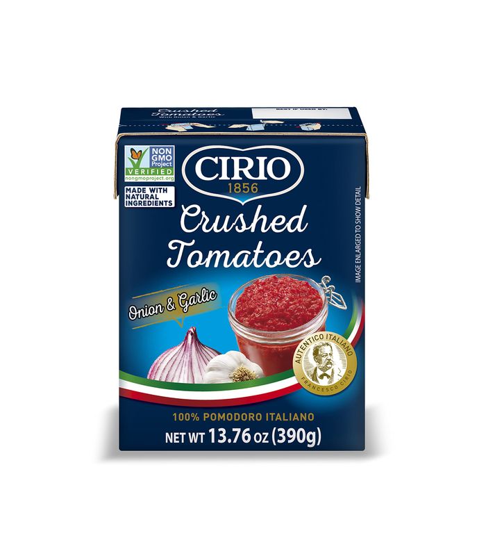 CIRIO | Crushed Tomatoes with Onion and Garlic | Product of Italy (8-PACK)