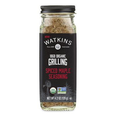 Watkins 1868 Organic Grilling Spiced Maple Seasoning, 4.2 oz (Pack of 1)