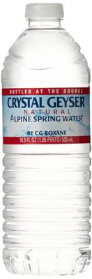 Crystal Geyser Natural Alpine Spring Water, 16.9 fl oz