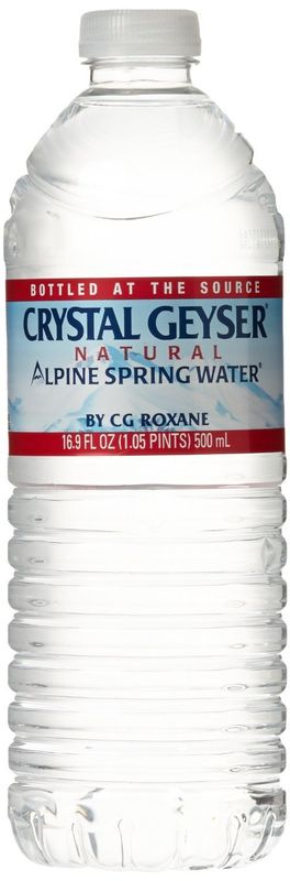 Crystal Geyser Natural Alpine Spring Water, 16.9 fl oz
