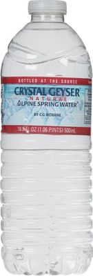Crystal Geyser Natural Alpine Spring Water, 16.9 fl oz