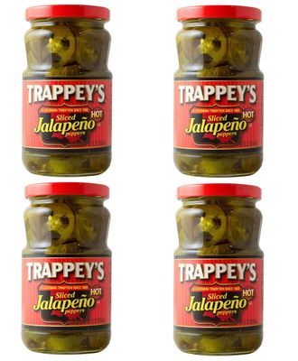 Trappey&#39;s Sliced Jalapeno Peppers | 12 Fl Oz | Pack of 6