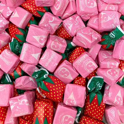 Assortit Gourmet Strawberry Candy Mix - Soft &amp; Hard Variety Pack with Arcor and Starburst Chews, Individually Wrapped Treats, Gluten-Free, 2 Lbs (32 Oz)