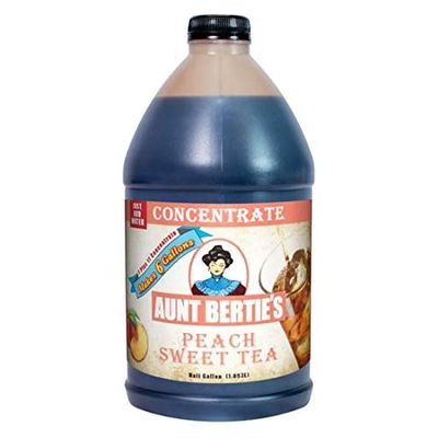 Aunt Bertie&#39;s Peach Sweet Tea 64 oz Jug Concentrate