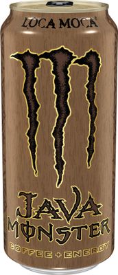 Java Monster Loca Moca, Coffee + Energy Drink, 15 Ounce (Pack of 12)