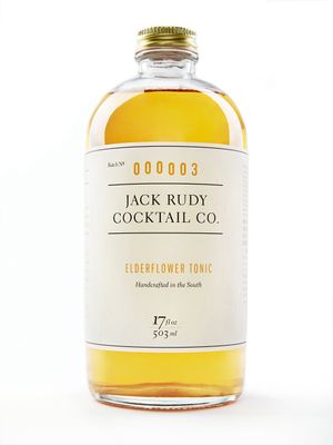 Jack Rudy Eld Tonic, Elderflower, 17 Oz