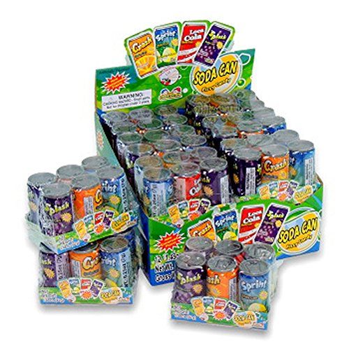 Kidsmania, Soda Can Fizzy Candy, Count 12 - Sugar Candy / Grab Varieties &amp; Flavors