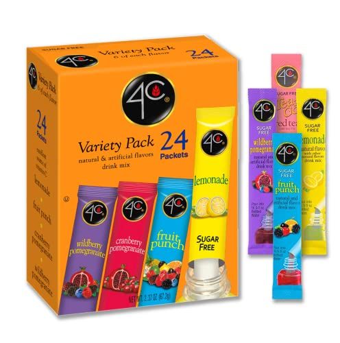 Totally Light 2-Go Drink Mix, Bonus Variety Pack, 24 stick box